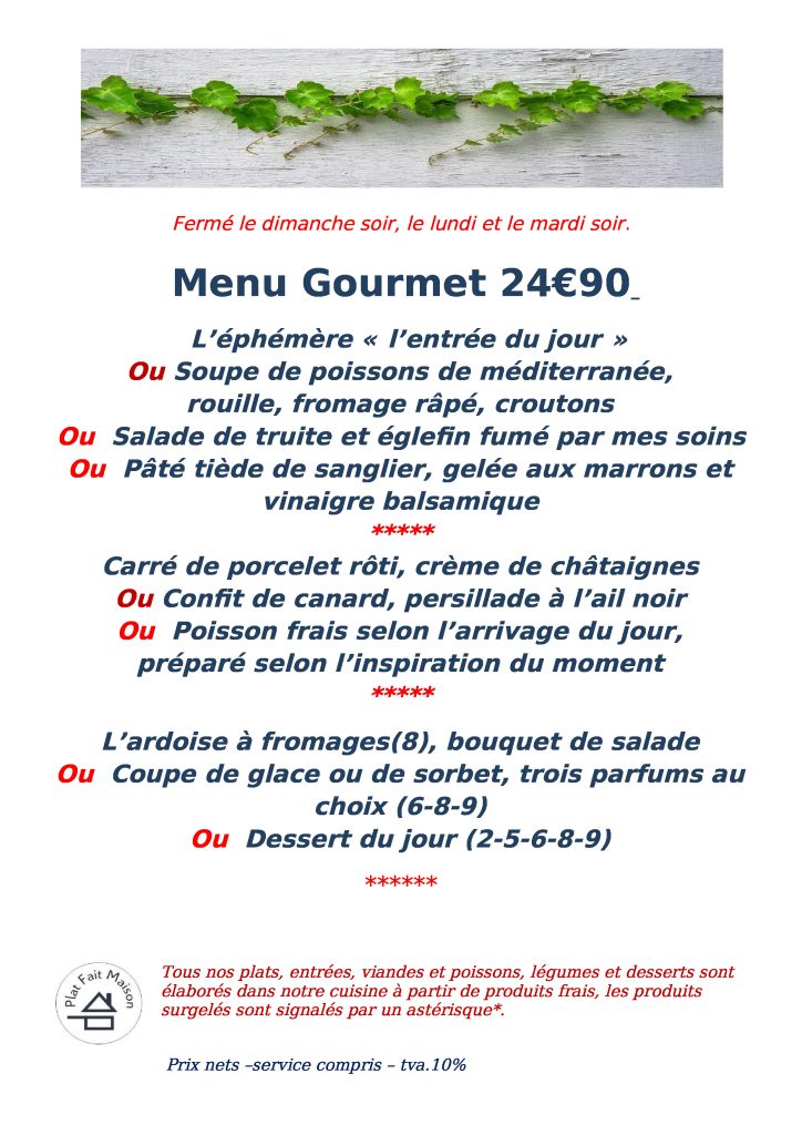 Restaurant Saint Pargoire, Pezenas, Montagna,c Gignac